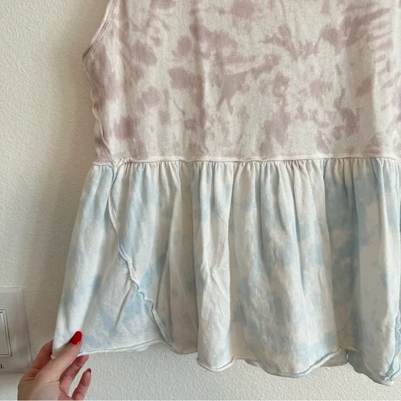 Free People Tie Dye Muscle Tee - Picture 2 of 4
